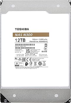 東芝 12TB SATA 6.0 Gb/s 7200 RPM 256MB Cache TOSHIBA 3.5 インチ デスクトップ用 NAS 内蔵 ハードディスク (MN07ACA12T) Amazon | 東芝 12TB SATA 6.0 Gb/s 7200 RPM 256MB Cache